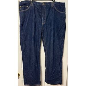 Diamond Gusset Jean Co. Mens Dark Wash‎ Denim Jeans 46x32 Made in USA